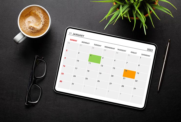calendrier ecom apps